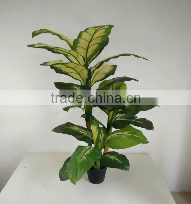 artificial rohdea fake dieffenbachia artificial decorative evergreen
