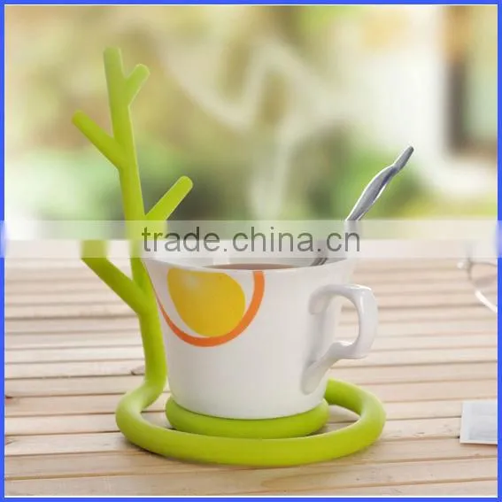 Decorative silicone tree branch
