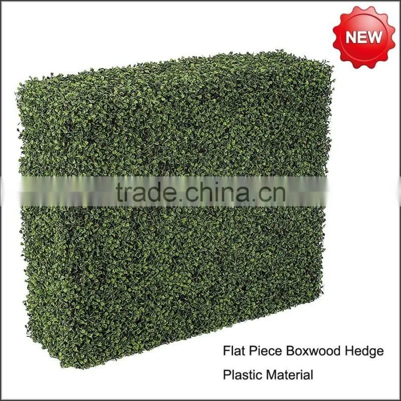 Indoor and outdoor artificial boxwood hedge