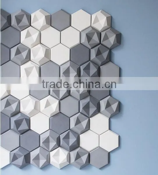 Contemporary Wall Or Floor Concrete Grey Tiles