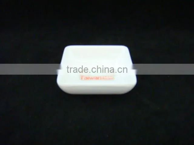 round melamine sauce dish