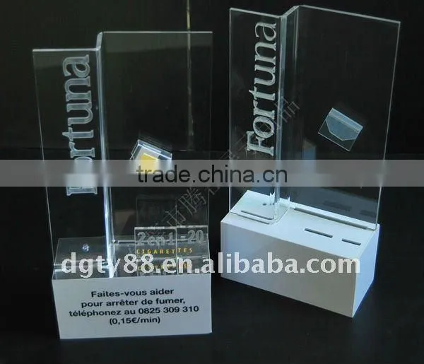 PMMA vacuum thermoforming plastic advertising display stand