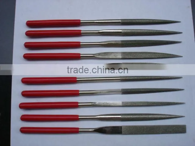 10pcs/set Electroplated Diamond Needle Files for house repairing