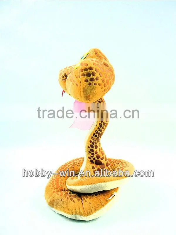 Voice Controlled Music Twist Snake Plush Toy RC Animal HJ045341 plush toys play by play