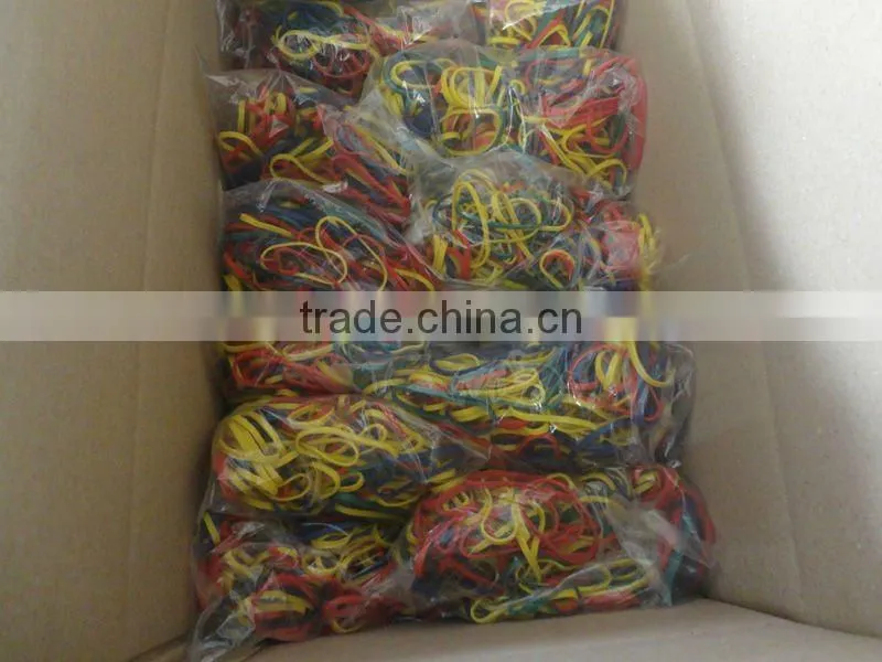 100% rubber bands of natural rubber band pure color