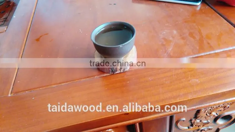 wooden coaster set