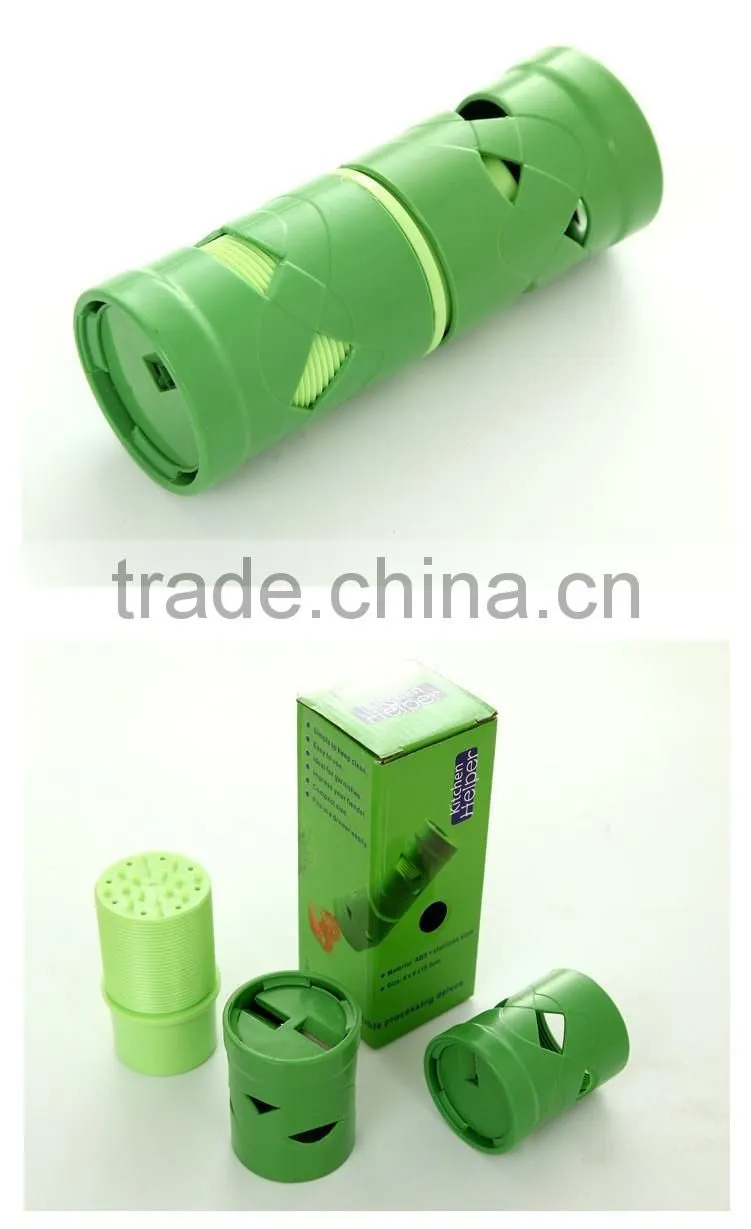 NEW high quality speed Veggie Spiral Cutter Slicer Peeler Grater Fruit Vegetable