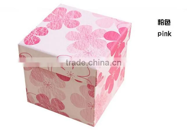 Gift box packaging engagement window gift box