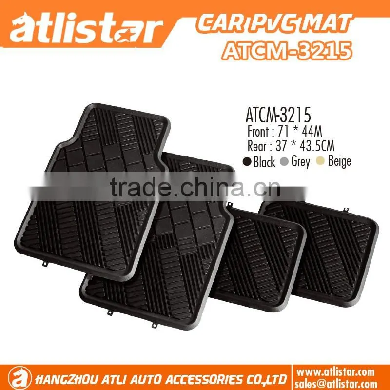 plastic pvc car floor mat high quality waterproof