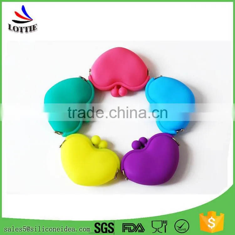 Promotional Silicon Kids Coin Purse,Mini Money Bag/silicone coin bag