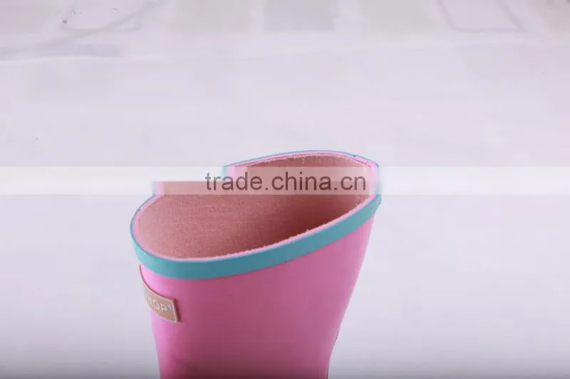 pretty rubber rain boots for woman