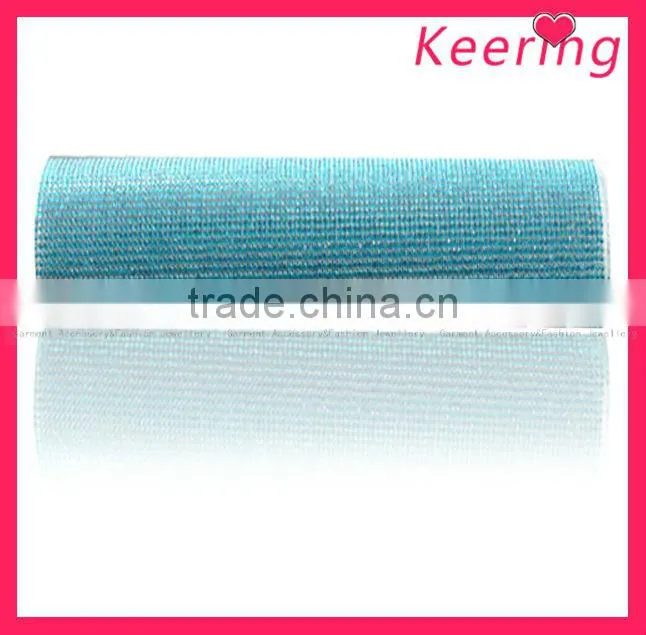 new arrive hot fix rhinestone mesh iron on mesh WRT-003