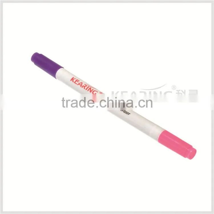 2017 New Kearing Brand Dual Tip Auto Vanishing Pen Air Erasable Marker Pen Embroidery