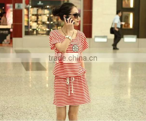Exquisite Dolman Sleeve Tunic Tops Ladies Casual Dresses