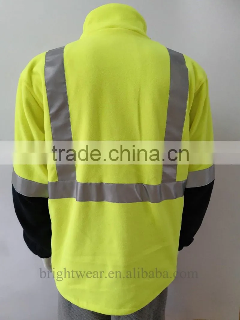Contrast safety sweatshirt with 3M reflective tape without hood for Australia