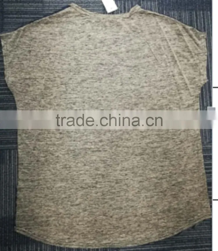 Guangzhou apparel factory hot sale fashion short high quality printed lady t-shirt