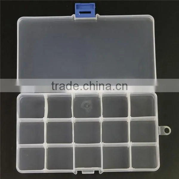 cheap plastic storage boxes for home qrganization storage box 15 compartment transparent adjustable home container