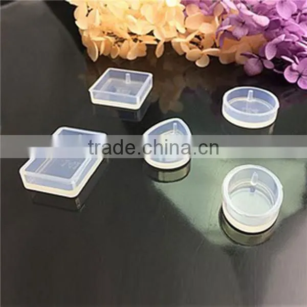 Silicone Resin Mold Rectangle White 34mm x 24mm
