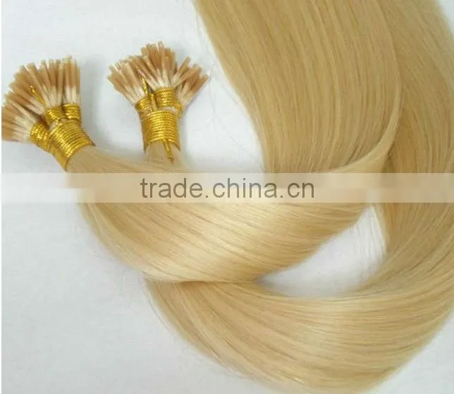 Black Rose 0.5g 1g Fusion Keratin Prebonded Human Hair Flat Nail Stick U/I Tip Hair Extensions
