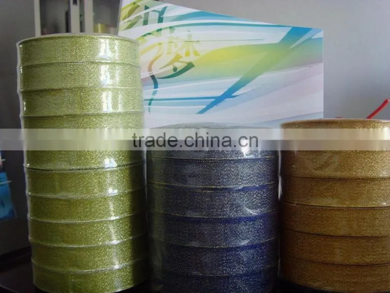 satin ribbon,metallic ribbon