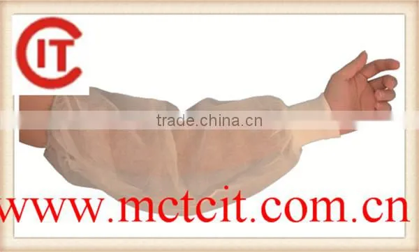 PE Sleeve Cover/disposable arm cover/disposable plastic arm covers with High Quality