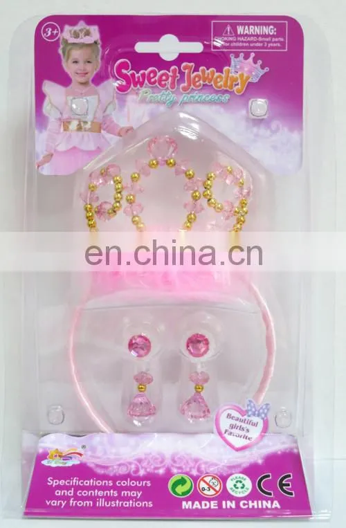 Hot selling sex toy jewelry beads necklace & crown for girls