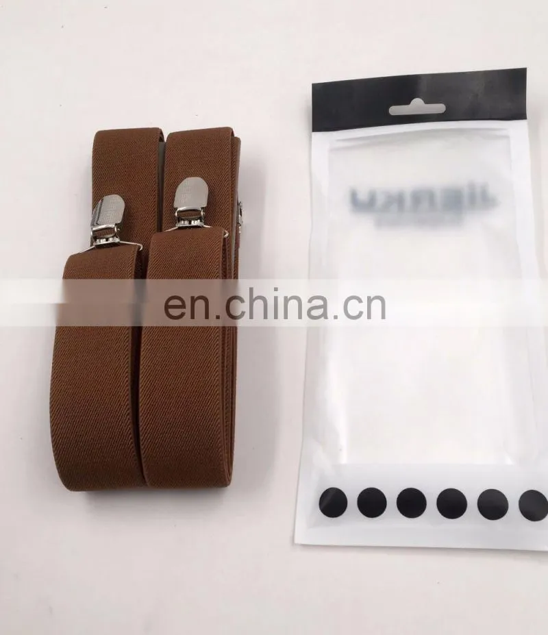 New fashion Yiwu Longkang brand 3.5cm X design suspenders