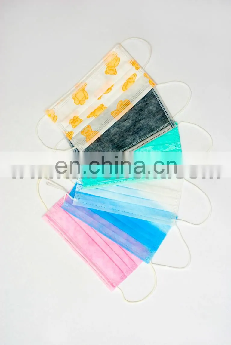Disposable PP 3ply face mask 2ply dust mask with earloop