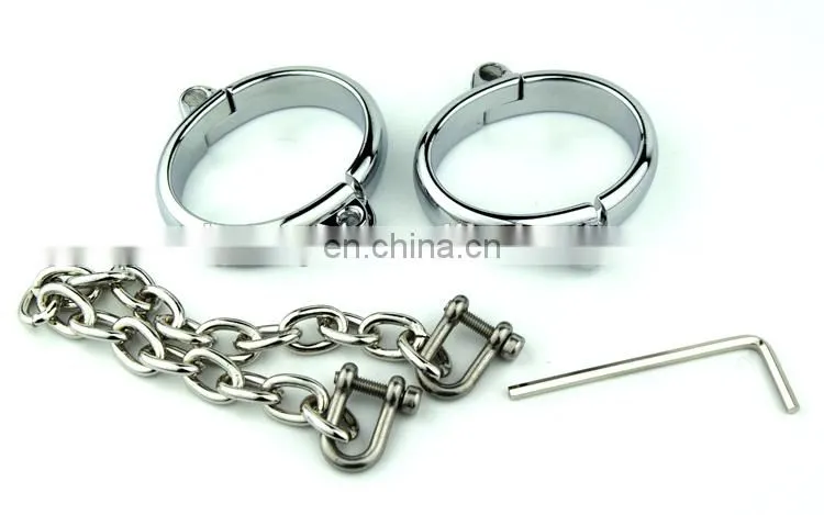 metal handcuff toy, handcuff key buckle, handcuff charm
