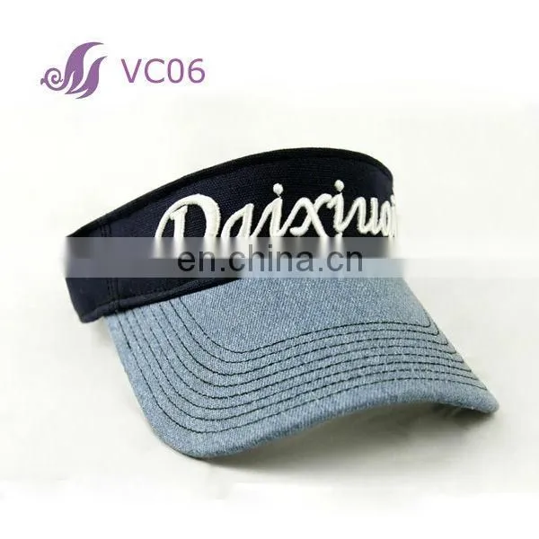 100% Cotton Sport Sun Visor
