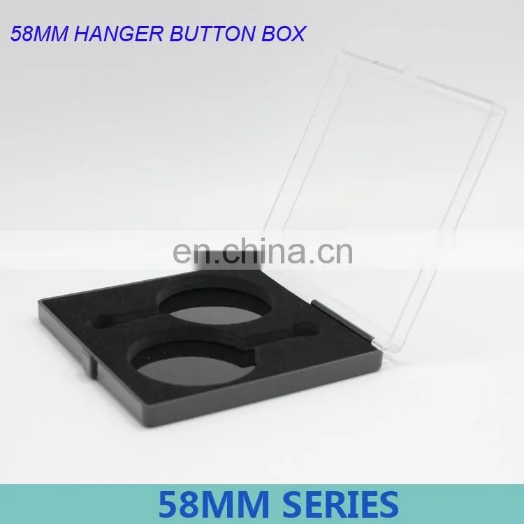 58mm Series plastic empty gift packing boxes Badge gift box