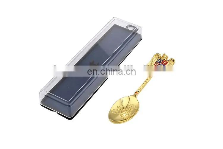 Hot-selling promotional metal Croatian souvenir metal spoon