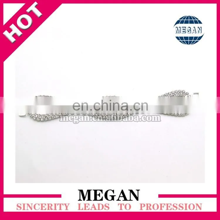 High quality rhinestone trims for lady bikini connectors