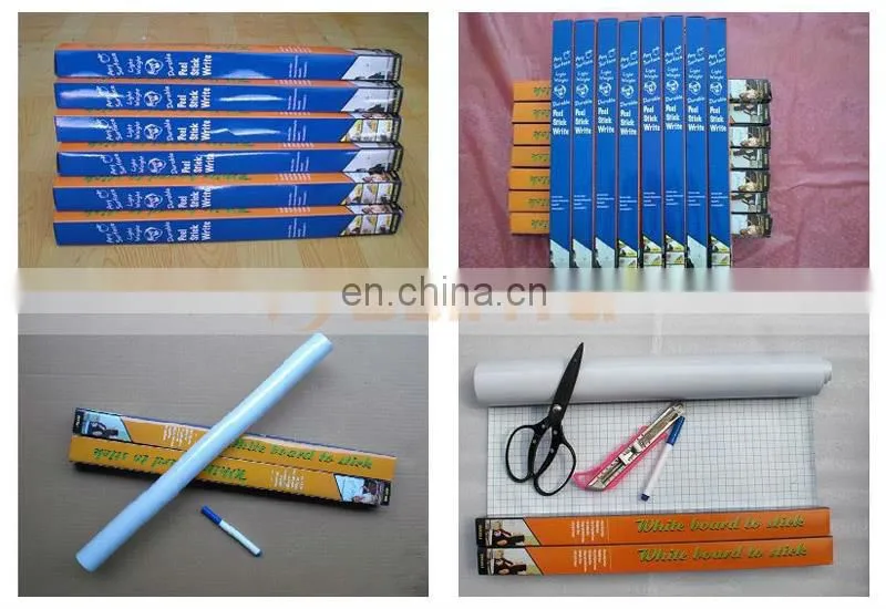 PVC Material Peel & stick Whiteboard Dry Erase Board Sticker