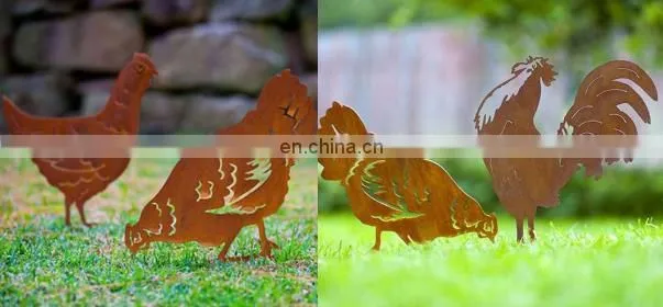 Classic Corten Steel Animal Sculpture