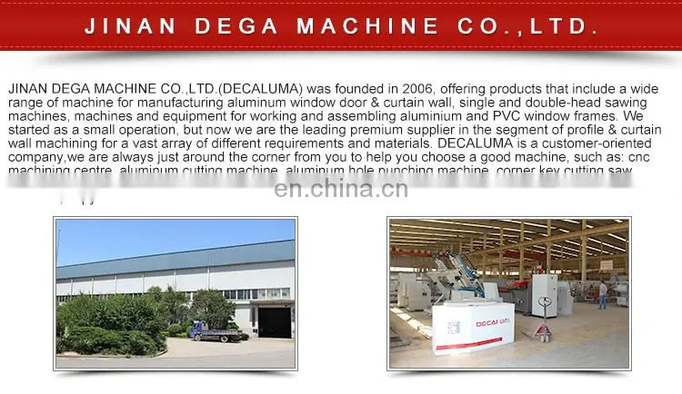 Aluminum Window Door Making Machinery Cutting Saw
