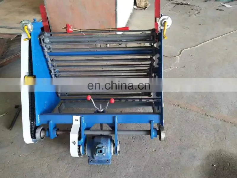 PTO tractor mount 1 row potato harvester for agriculture