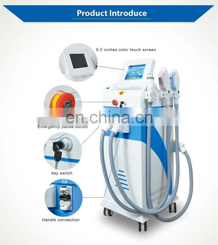 5 in 1 epilator hair removal and nd yag laser China supplier