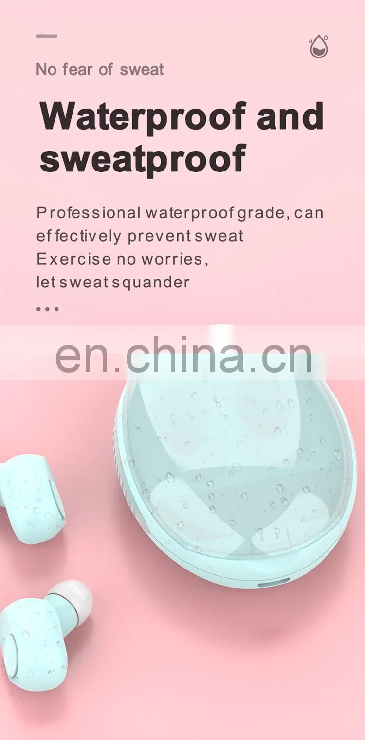 feixin 10 Years ODM & OEM Manufactory Mobile Phone Accessories super bass headphone oem earphone earbuds waterproof wireless