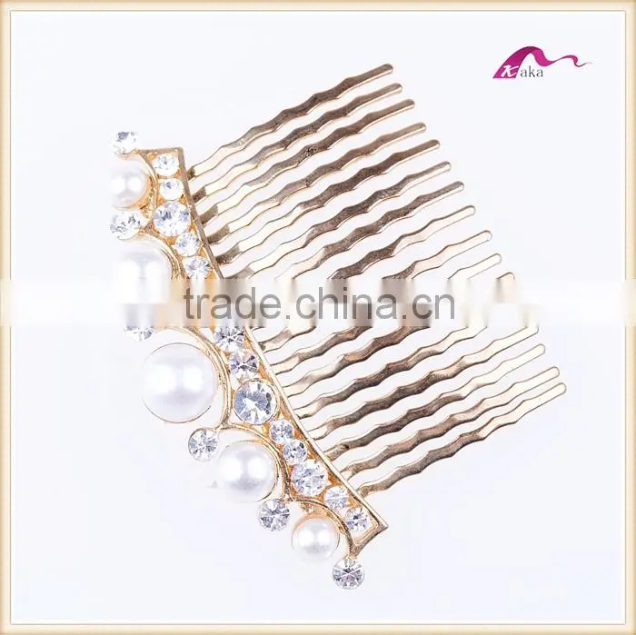 Fashion Crystal Tiara Crown Hair Comb For wedding accessories