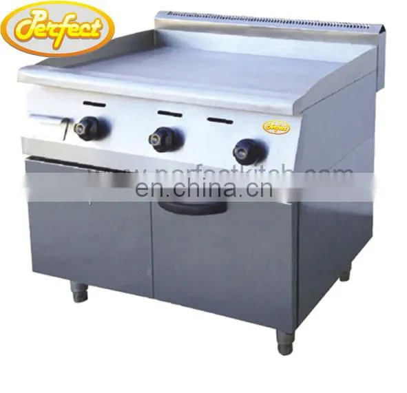 Counter top gas griddle /Commercial Stainless Steel cast iron griddle