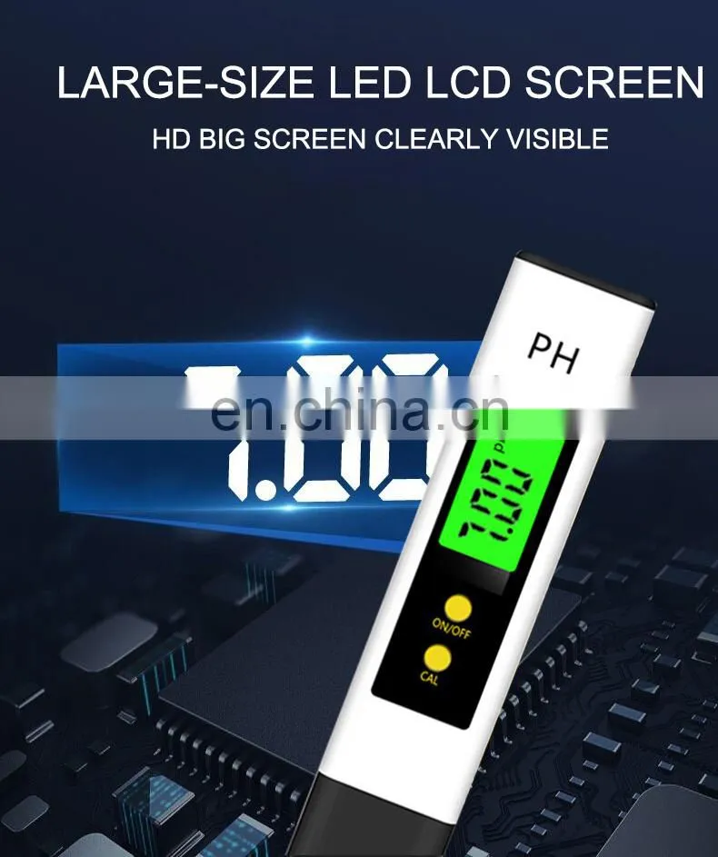 Wholesale Good quality High Precision Portable Digital PH Tester Meter