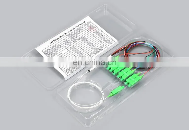 plc splitter plc 1 x4 SC/APC splitter rmini fiber optic plc splitter