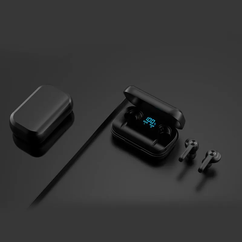 Factory OEM Mini Earphone Bt Stereo M18 Headset ABS/PC Wireless Headphone TWS