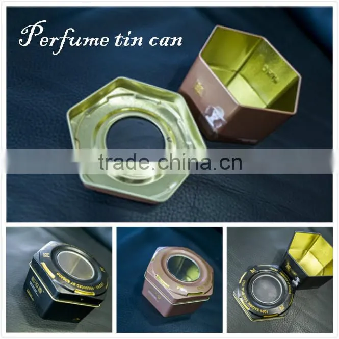 Top tinplate for perfume bottle/perfume tin can