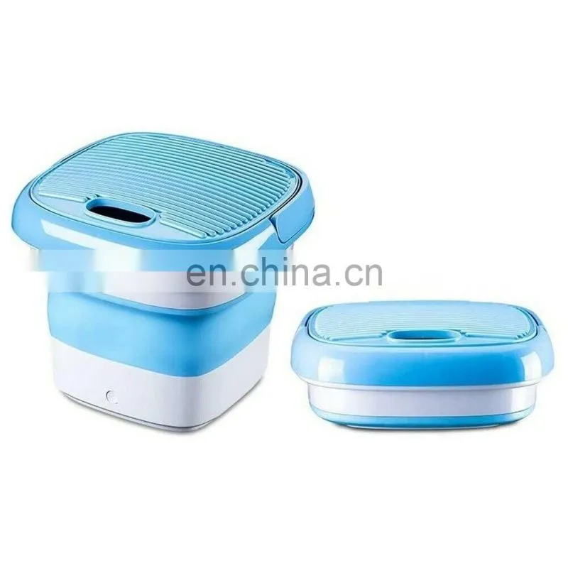 Portable Mini Semi-automatic Bucket Folding Clothes Washing Machines For Home