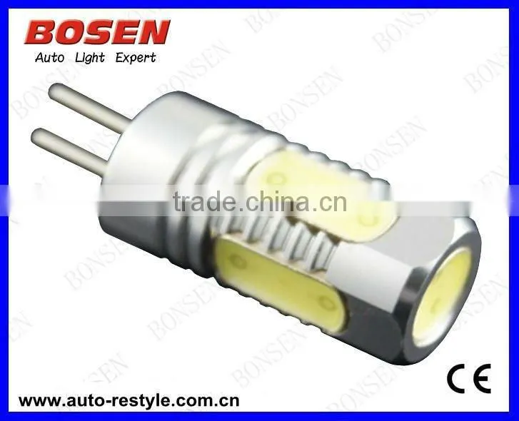 2013 new product 7.5w high power G4 indoor lamp BOS-G4CO2-7.5W