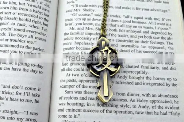 bronze lovely vintage key design quartz necklace watch watch key of love necklace watch