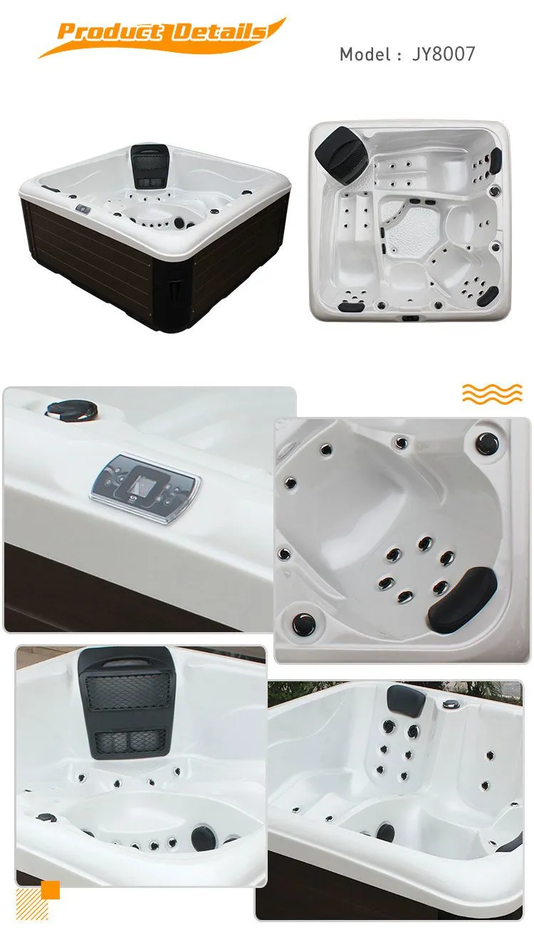 Joyspa Outdoor Acrylic Spa Massage Hot Tub With Balboa System Tina De Hidromasaje