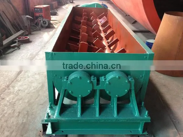 double shaft mixer for fertilizer mixing